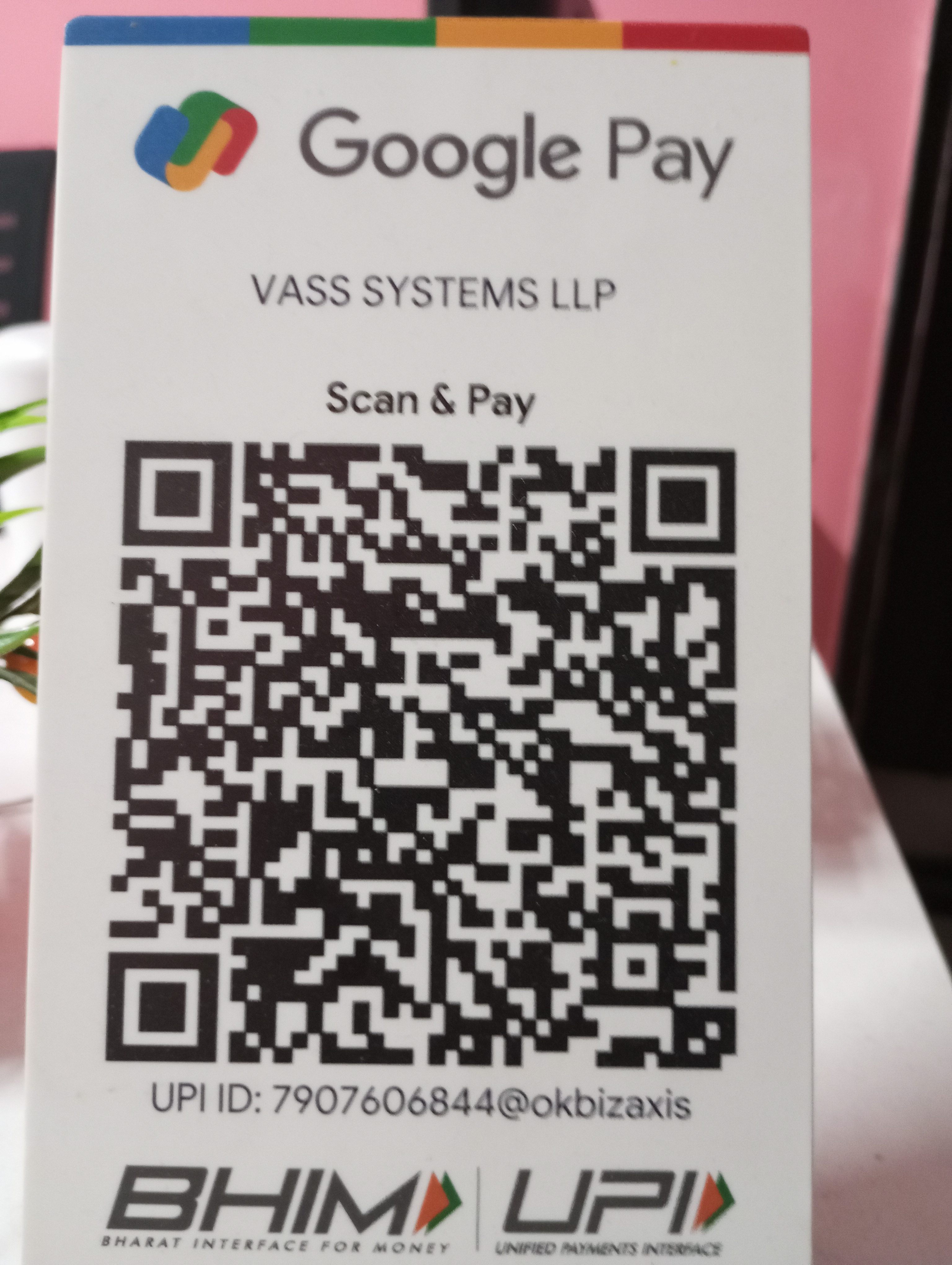 UPI QR Code